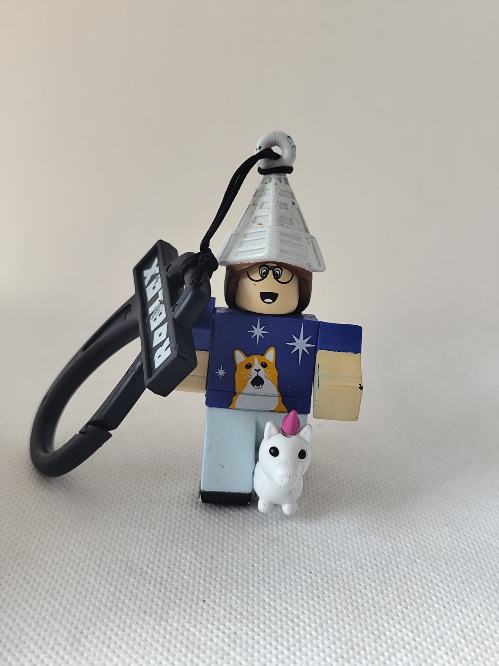 3/$25💙Roblox Holly Backpack Clip Series 1 Adopt Me Keychain Purse Charm Fob